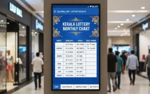 Kerala Lottery Monthly Chart​ at Lulu Mall App featured image